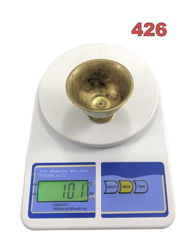 Pentola per vino design islamico in ottone massiccio da collezione Jaam Pot. G7-1058 - Foto 8 di 8