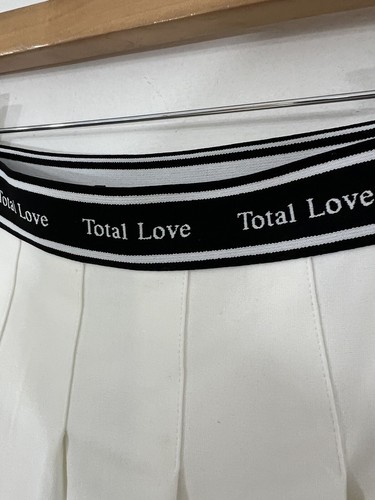 NWD ZARA Girls Size 13 14 Years White Pleated Skirt Total Love *READ* Y865 - Picture 7 of 13