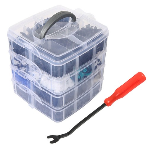 620PCS Durable Car Body Push Pin Rivet Retainer Fastener Trim Panel Clips Tool - Picture 12 of 12