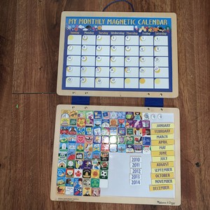 melissa and doug monthly magnetic calendar