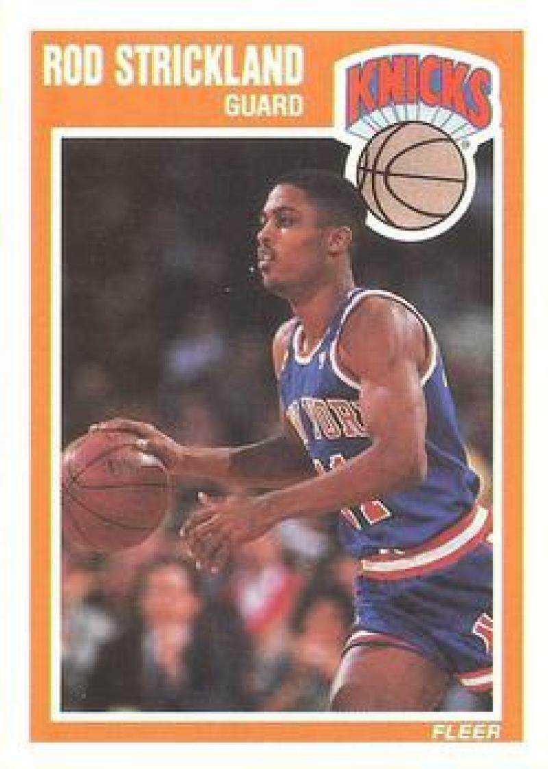 198990 Fleer 104 Rod Strickland Knicks NMMT (RC Rookie Card) eBay