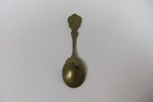 Cuchara de sal recuerdo exposición compra feria mundial de San Luis 1904 o exposición de compra de Luisiana - Imagen 10 de 16