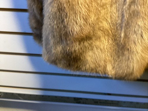 Vintage Fur Coat Jacket Old Neat Labella Fine Fur Swing Furry Inside Detail Nice - Picture 15 of 18
