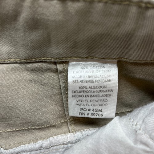 Airwalk Cargo Shorts Men's Size 34 - Light Khaki 100% Cotton High Rise - Picture 13 of 13