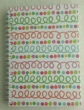 Journal Book 50 Blank Pages 5 x 7 Pastel Glitter Swirl Cover