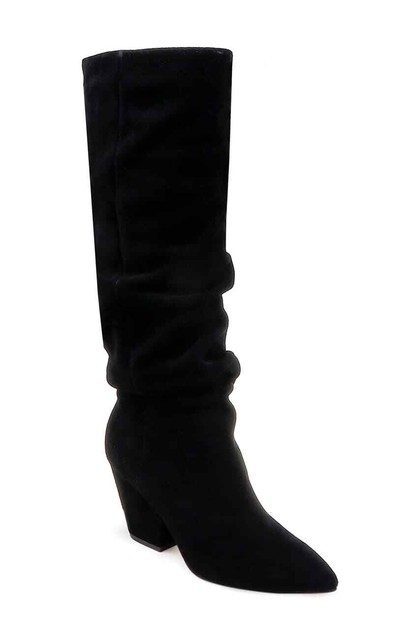 splendid black suede boots