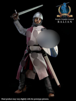 ミリタリー Pangaea Toy 1/6 Balian PG04A Regular Pangaea Toy French Crusader General Balian 1/6 Action Figure Doll