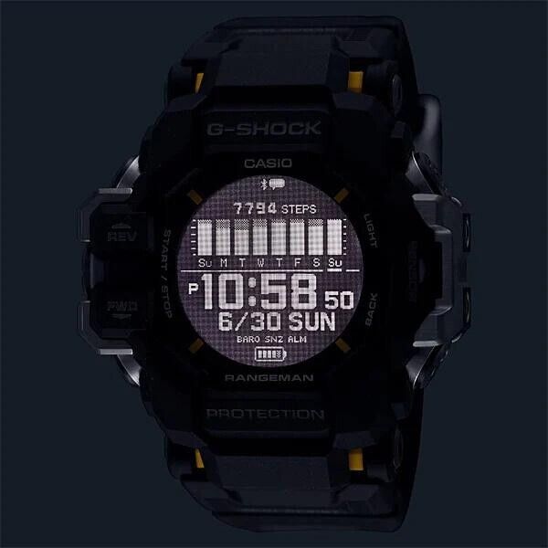 GPR-H1000-1JR G-SHOCK MASTER OF G series Rangeman Men Black GPR-H1000-1JR G-SHOCK MASTER OF G series Rangeman Men Black