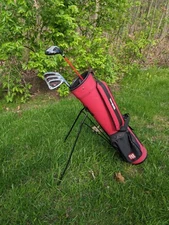 RH Juniors Michael Jordan Signature Wilson Golf Club Set W Bag Right Handed