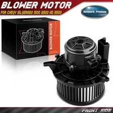 HVAC Blower Motor Fan Assembly for Chevrolet Silverado 1500 2500 HD 3500 Front