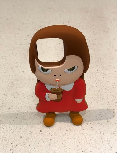 Linda Funda Silicona Dibujos Animados Nara Yoshitomo para iPhone 13 14 15 16 Pro Max - Imagen 4 de 5