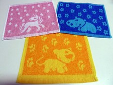 ZESTAW 6-cz. Kolorowe ściereczki dziecięce Ściereczka do mydła Ściereczki do mydła Ściereczki dziecięce EKO-TEX