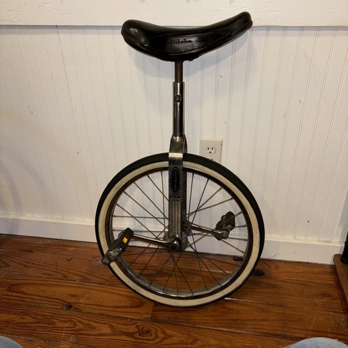 NICE RARE VINTAGE SCHWINN UNICYCLE RETRO UNIQUE CYCLE CHROME