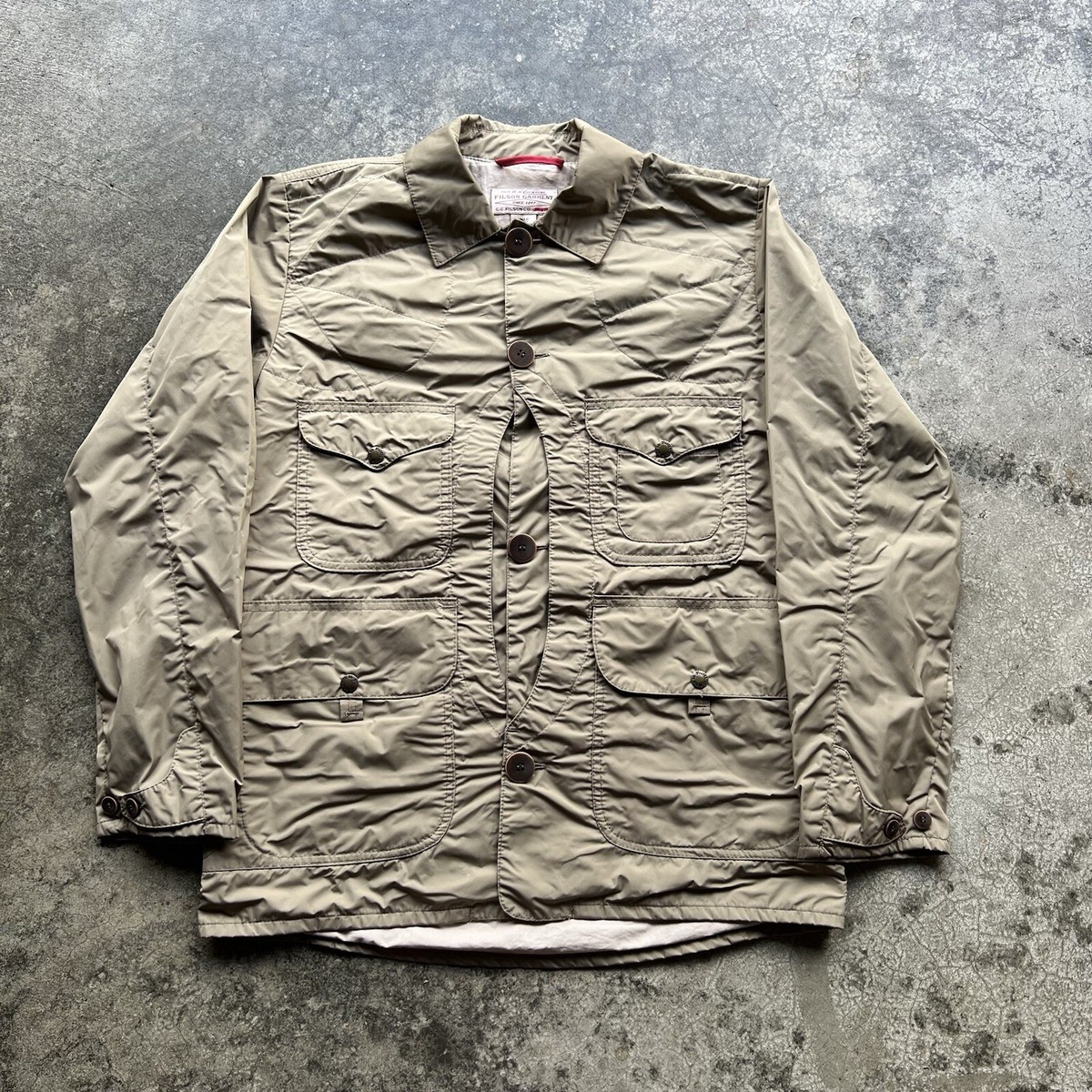 Filson Packable Elkhorn Hunting Half Moon Jacket Style 10460 Made