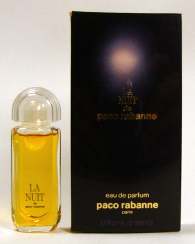 LA NUIT PACO RABANNE EAU DE PARFUM 5 ML 0,17 FLOZ. MINI PERFUME NEU IN DER  BOX | eBay