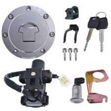 For Honda Cbr600f4f4i Ignition Switch Fuel Gas Cap Seat Lock Key Set 2001-2006