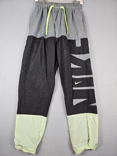 NIKE Men’s Small Starting Five Dri-Fit Basketball Pants CW7351-065 Grey/Green