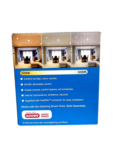 10er-Pack LED Smart Lights Downlight Deckenfleck warm - weiß 6,5 W Dim IP65 5000K - Bild 15 von 20