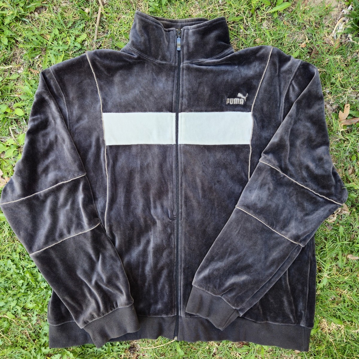 PUMA Velour Track Jacket Vintage (90's-Early 2000) Men's PUMA Velour Track Jacket Vintage (90's-Early 2000) Men's