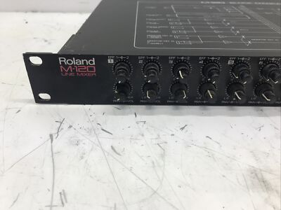 Roland M-120 LINE MIXER 12 Channel Rack Mountable | eBay Roland M-120 LINE MIXER 12 Channel Rack Mountable | eBay