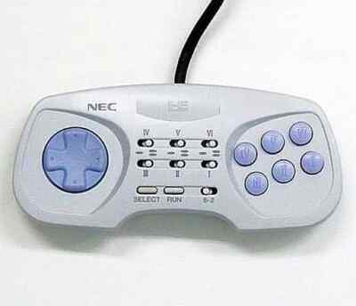 NEC PC Engine Arcade Pad 6 Pce-tp1 (pad Only) Japan Clean