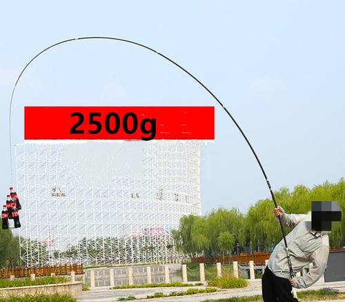 Telescopic Fishing Rod 3.6m 4.5m 5.4m 6.3m High Carbon Stream Fishing Pole Carp - Picture 39 of 40