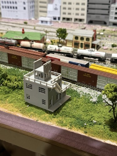 Signal Tower - N Scale / 1:160 Gauge - Built And Ready - Control Tower - Built - Picture 3 of 4