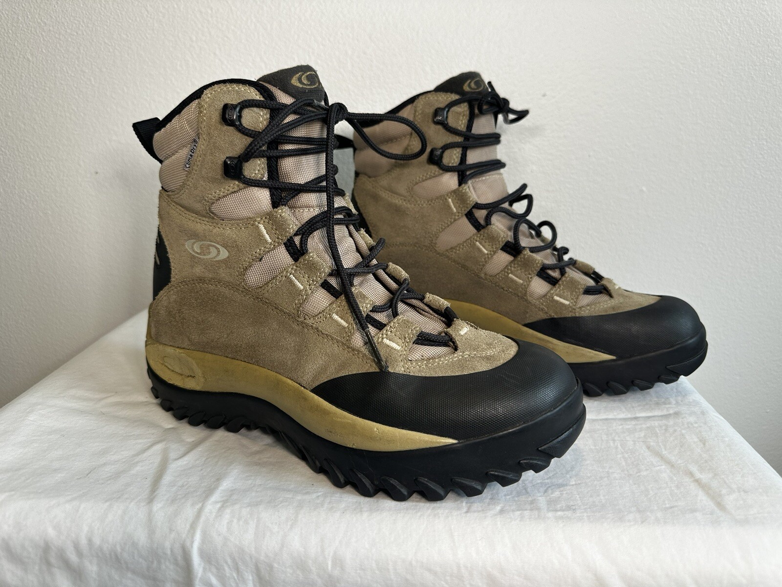 Salomon stivali da trekking caviglia alta marrone marrone chiaro donna taglia 9