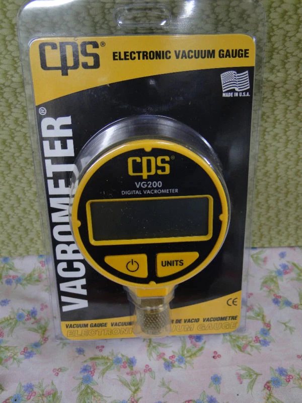 CPS VG200 Vacuum Gauge With Digital LCD Display Tools By, 47 OFF