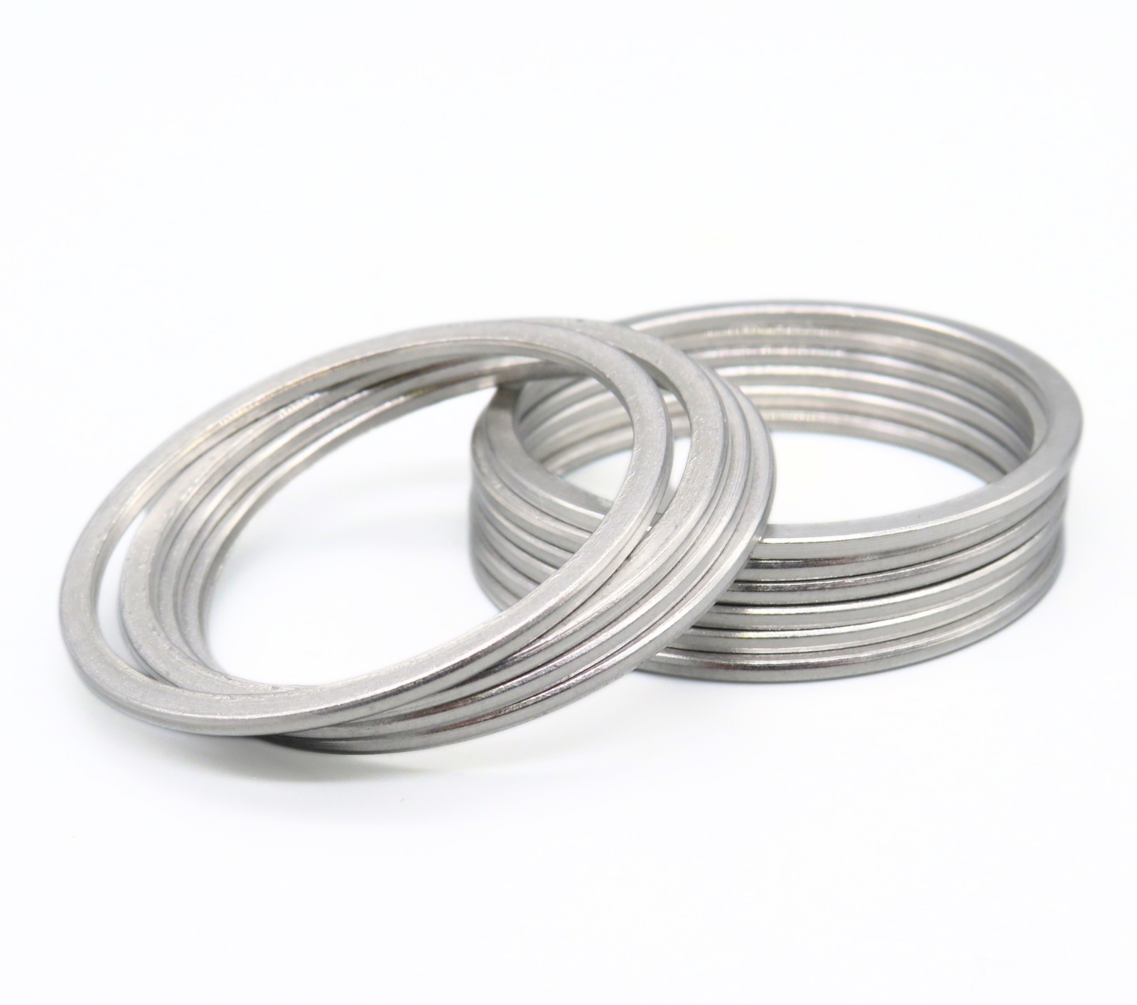 Oxford Bicycle Cassette Spacers 35mm x 1.5mm Alloy Bag Of 10 Silver