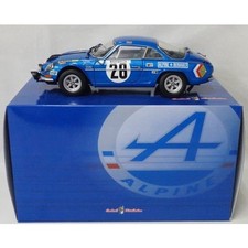 1 18 Alpine Renault A110 1600S 1971 Monte Carlo Rally Winner elf #28 (Metallic