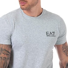 Image of Emporio Armani EA7 Men's Casual Tee Cotton Crew Neck Short Sleeve Top