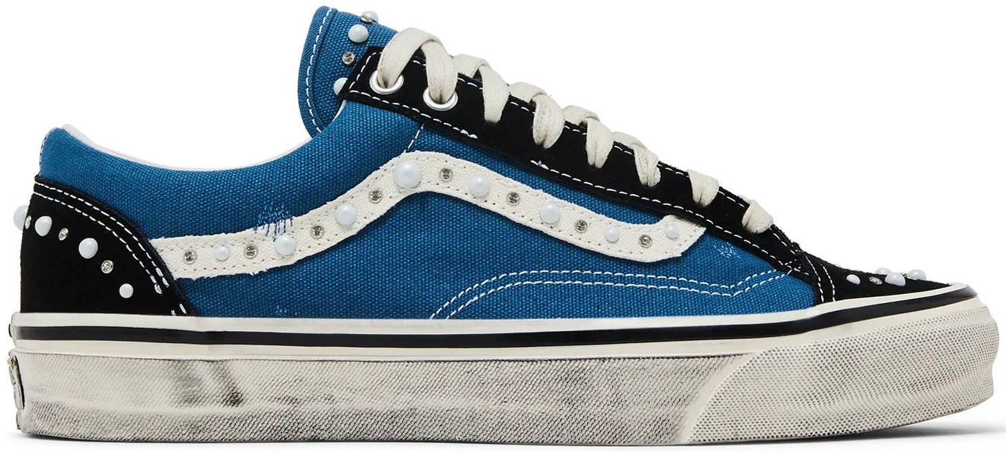 Size 11 - Vans Old Skool 36 LX Pearlized Pack - Black Navy for