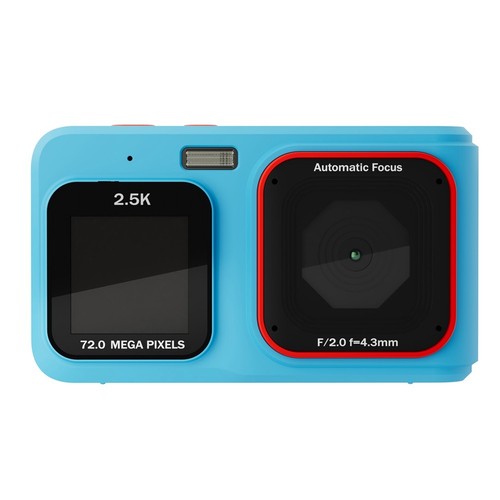 Mini Appareil Photo Numérique pour Enfants 2,5K HD 72MP Double Écran Haute 8322