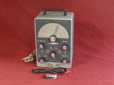 Heathkit IG-102 RF Signal Generator, restored with Extras! 