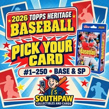2026 Topps Heritage Baseball Pick Your Card #1-250 Base & SP