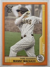 2021 TOPPS BIG LEAGUE 55 ⚾️⚾️ MANNY MACHADO ORANGE