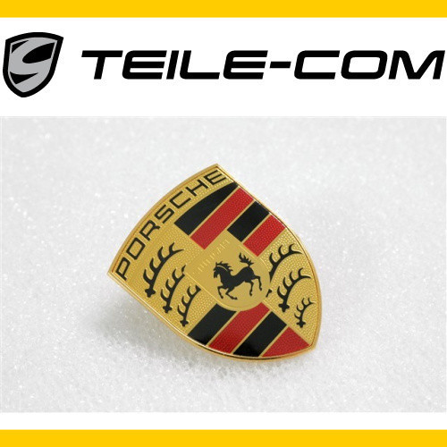 OR. Porsche Wappen/Logo /Haube 997/991/992/Boxster/Cayman/Macan/Taycan/Panamera