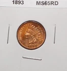 1893   (Better Date) Indian Head Cent  - Choice RED UNCIRCULATED
