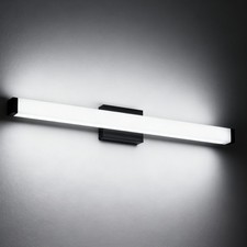 LED 33 inch 18W Bathroom Vanity Light Black Wall Bar Lights Fixture Over Mirror