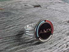 CLASSIC AMERICAN MOTORS AMX CHROME FINER RING NOS KUSTOM QUALITY ADJUSTABLE