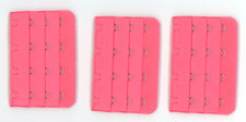 3 Bra Extenders 4 Hooks Join Between Bra Band Ends bubble gum pink Color k3B