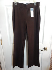 Charter Club Classic Fit Brown Trouser Pants M 