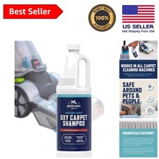 Rocco Roxie 32oz Carpet Cleaner Solution - Safe Pet Stain Remover, Lemon Scent