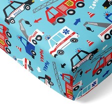 Baby Crib Sheets, Buttery Soft Viscose from Bamboo Crib Sheets for Boys  Gir...