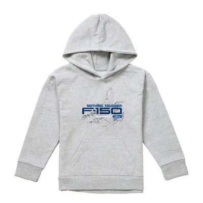 Ford Trucks Engine Schematic Kinder Pullover Hoodie 5-13 Jahre, sportlich meliert