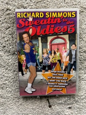 Richard Simmons Sweatin' to the Oldies 5 DVD 2005 Exercise Dance Workout