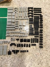 VINTAGE LEGO‼️CAMOUFLAGED OUTPOST‼️6066‼️PARTIALLY COMPLETE W/ INSTRUCTIONS