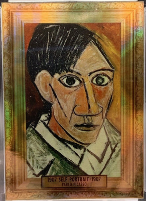 安心の本物保証。PABLOPICASSO作「狩人」ピカソ、純銀製、相続人承諾書 s-l400.jpg