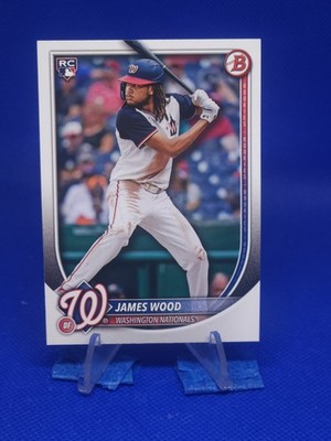 2025 Bowman - James Wood #29 (RC) Qty Washington Nationals